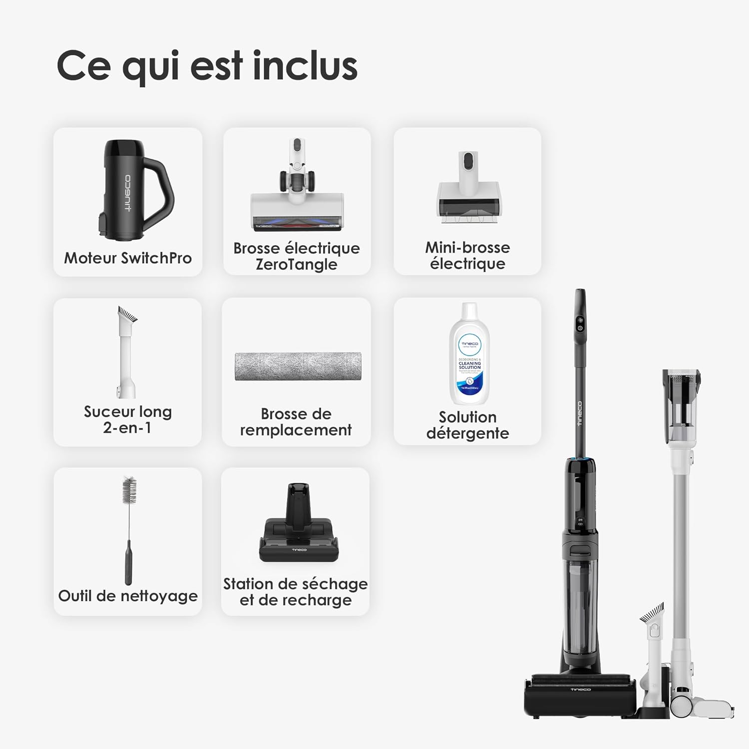 Aspirateur Tineco Floor One S6 Switch