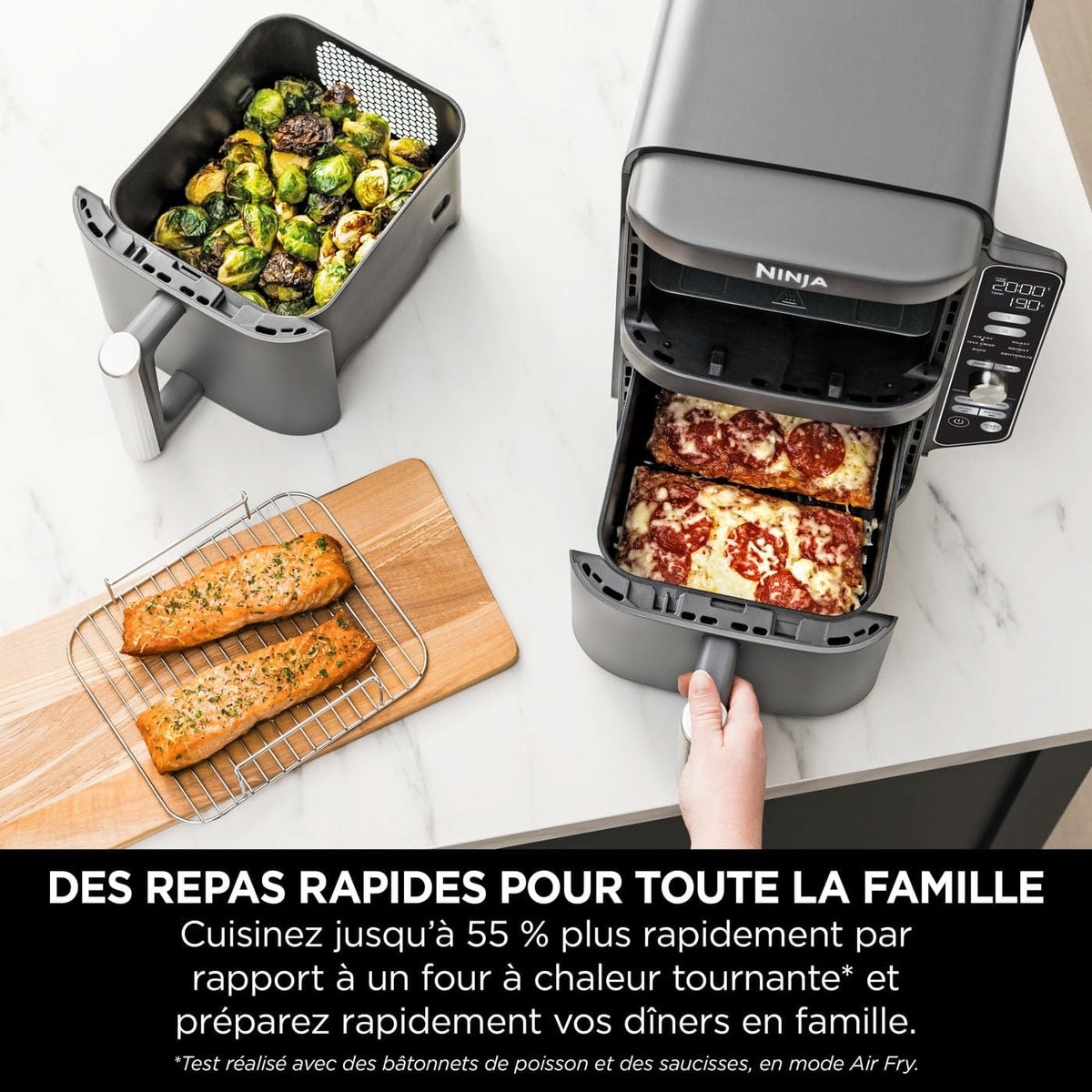 Air fryer Ninja Double Stack XL 9,5L SL400EU – photo 6