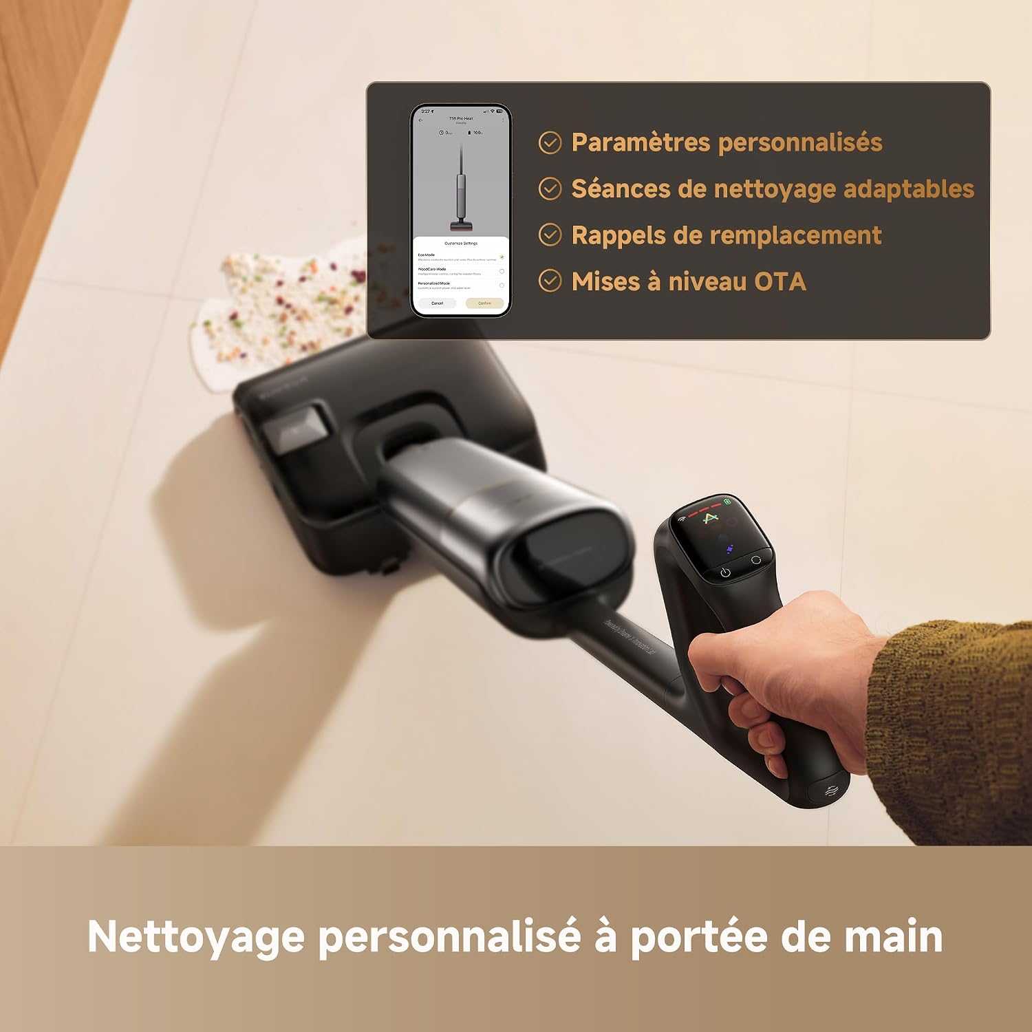Aspirateur Laveur dreame T16 Pro Heat ( 19 Millions )