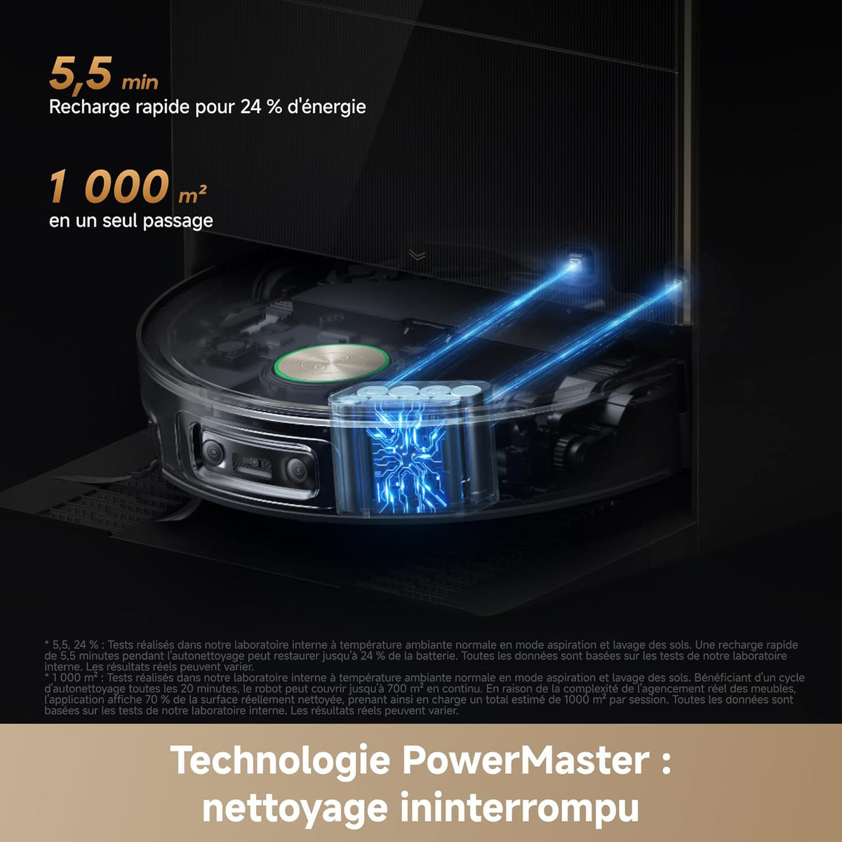 Robot Aspirateur Laveur Dreame X60 Pro Ultra Complete