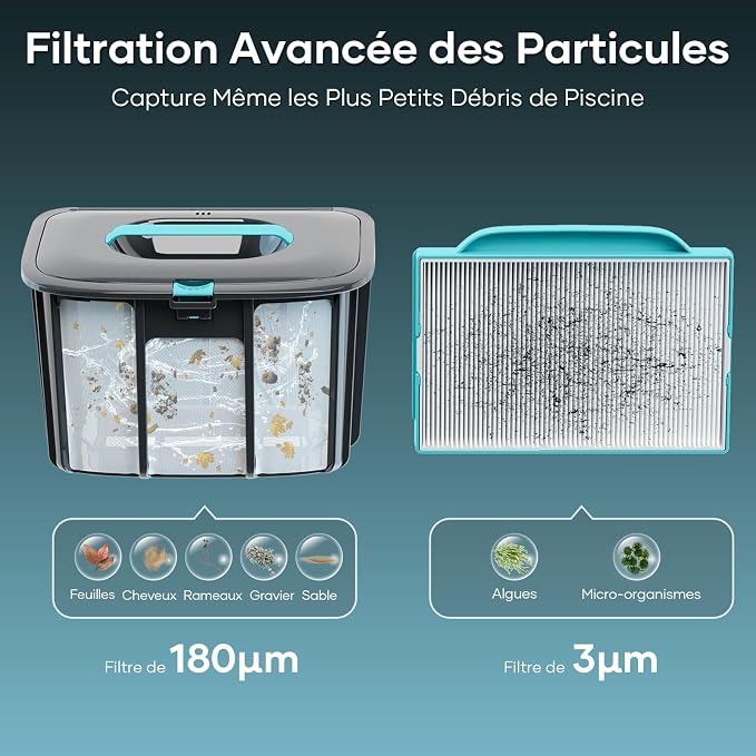 AIPER Scuba E1 Robot de Piscine sans Fil ( 15 Million 5000DA)