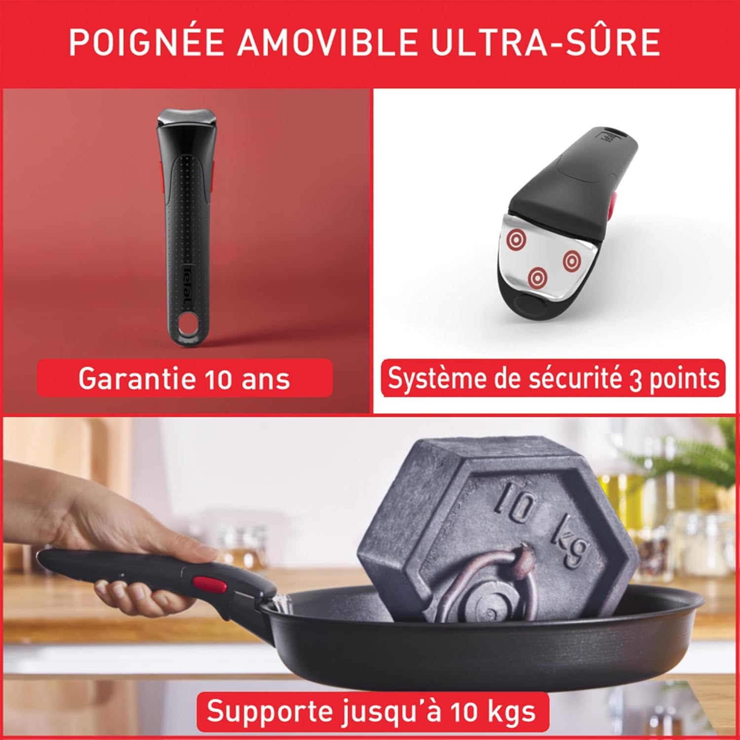 Tefal Ingenio Batterie de cuisine 20 pièces L897SJ04