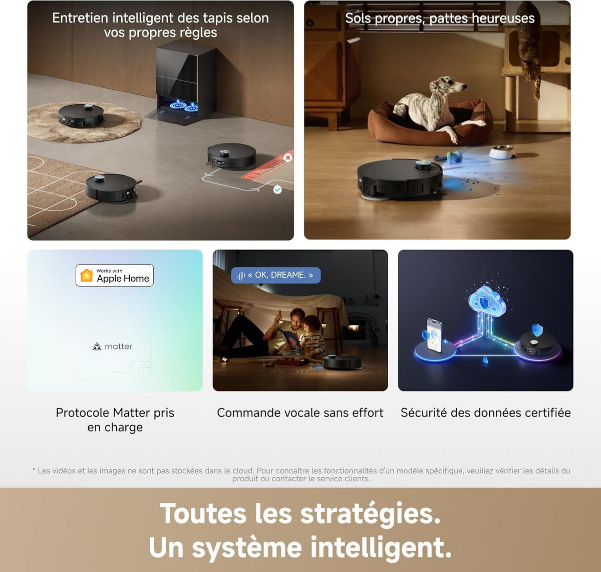 Robot Aspirateur Laveur Dreame X60 Pro Ultra Complete