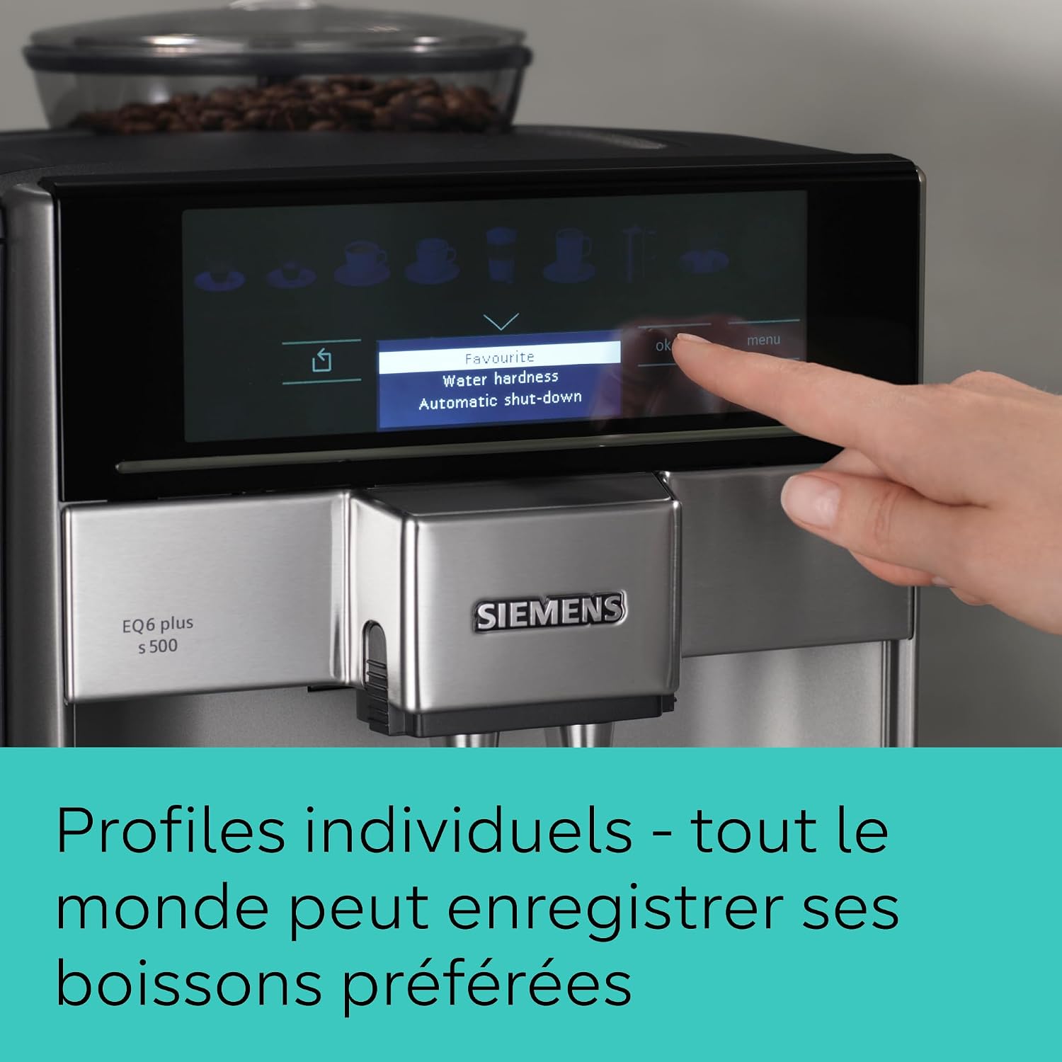 Machine à Café Siemens  EQ6 plus s500