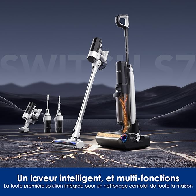 Aspirateur laveur Tineco s7 switch pet
