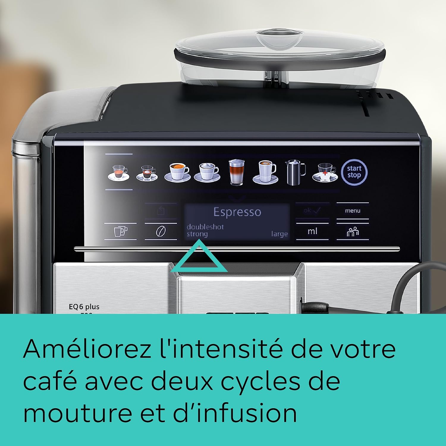 Machine à Café Siemens  EQ6 plus s500