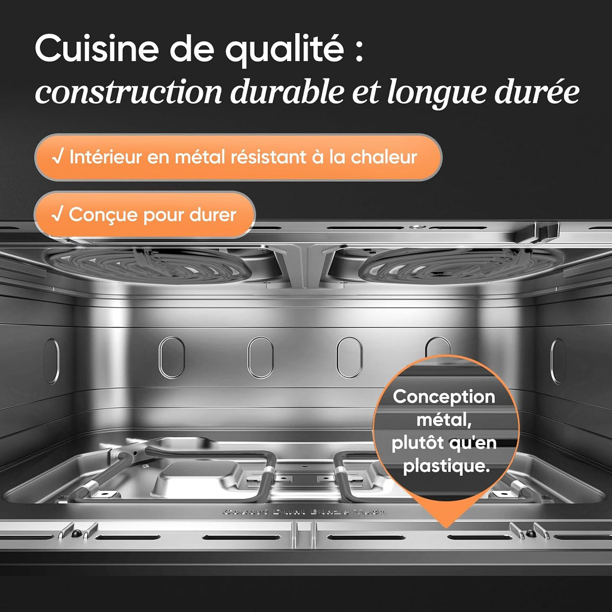 Air fryer Cosori 10L double résistance