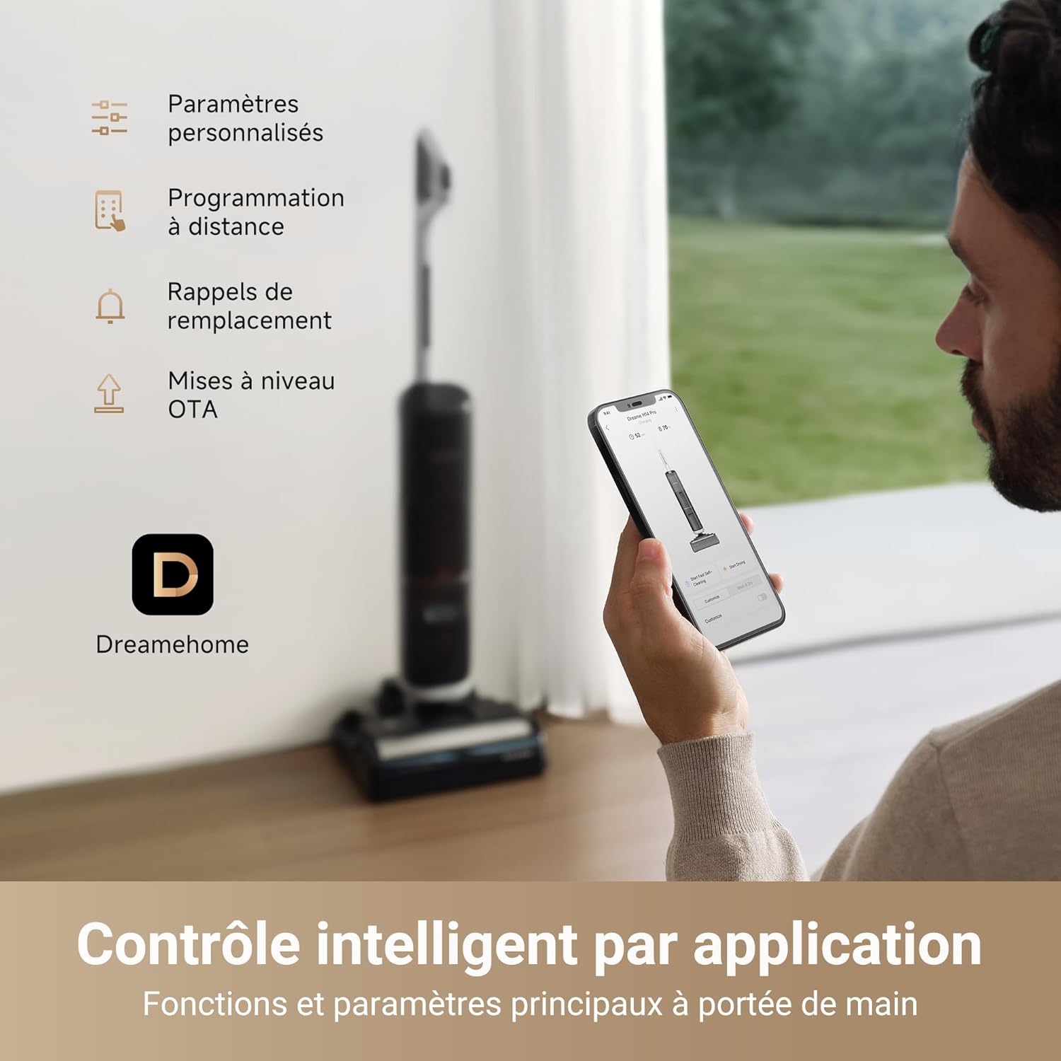 Dreame H14 Pro Aspirateur Laveur Sec Et Humide