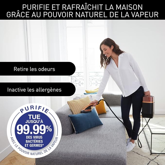 Défroisseur Calor - Ixeo Power Tout-en-un avec Centrale Vapeur 5-8 bars
