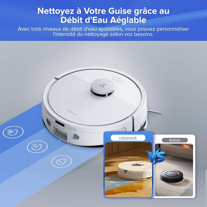 Robot aspirateur laveur Roborock Q7 L5+