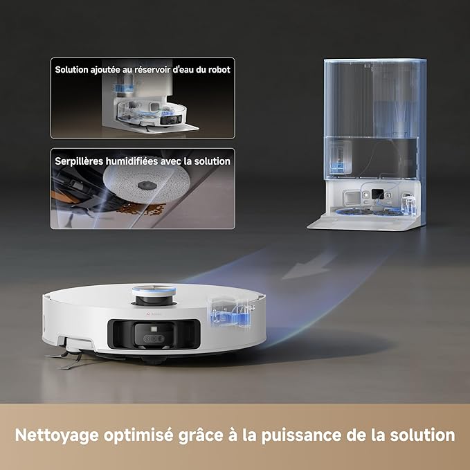Robot Aspirateur DREAME X50 Ultra Complete avec Station