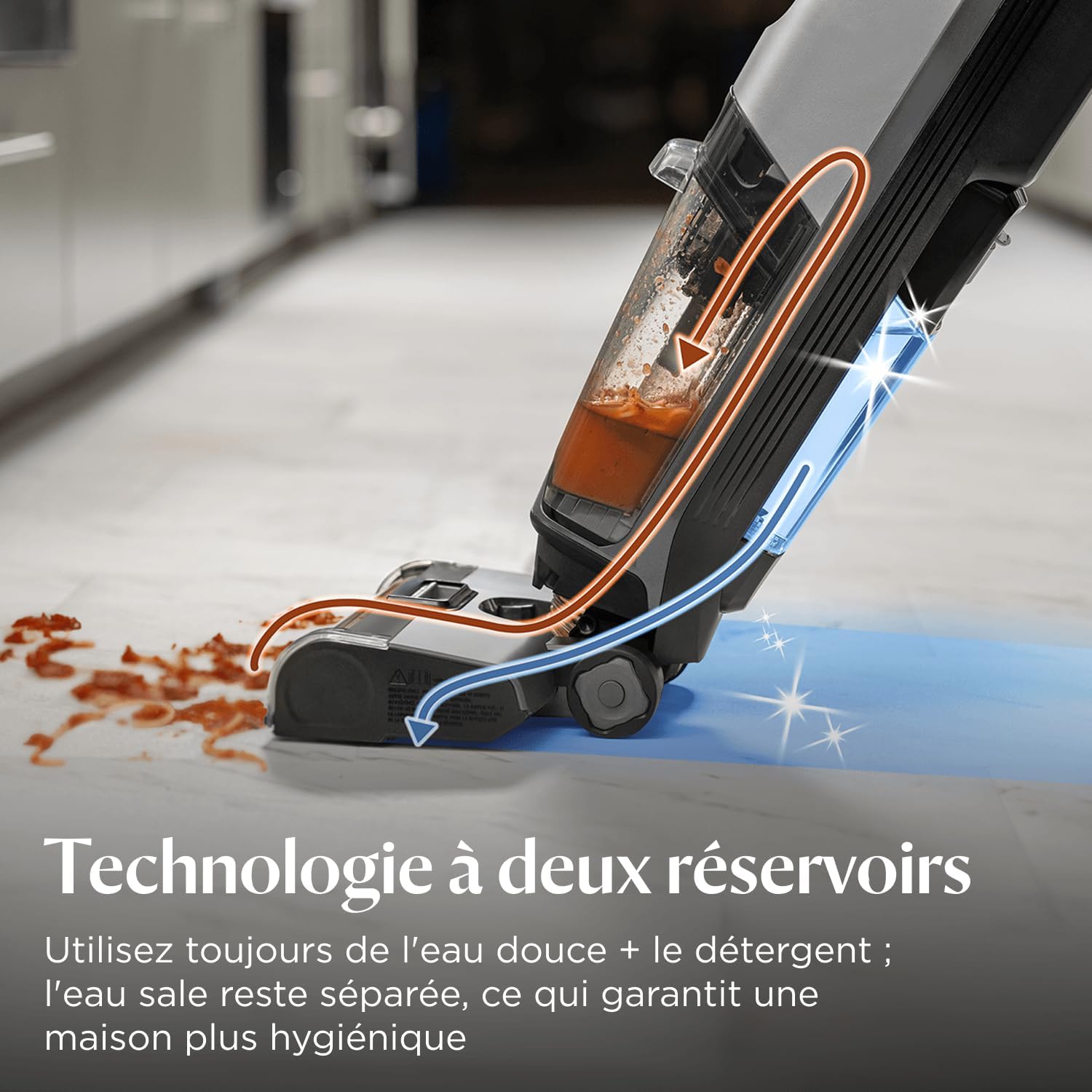 Aspirateur Laveur sans Fil Bissell CrossWave OmniForce