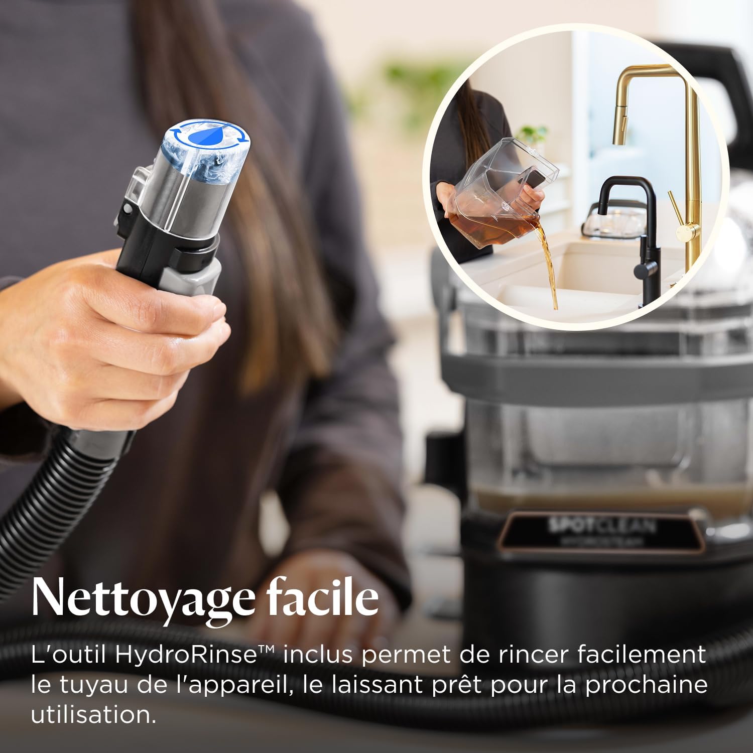 Detacheur Bissell HydroSteam Select 1000w (Nettoyeur Vapeur)
