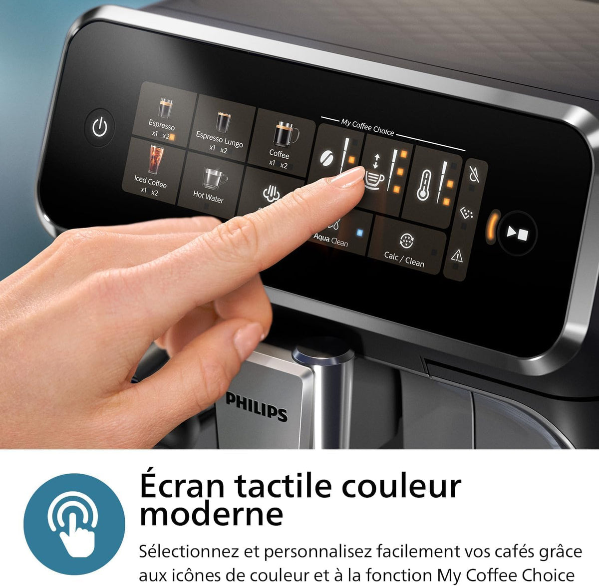 Machine à Café Philips Grain 3300, 6 Boissons