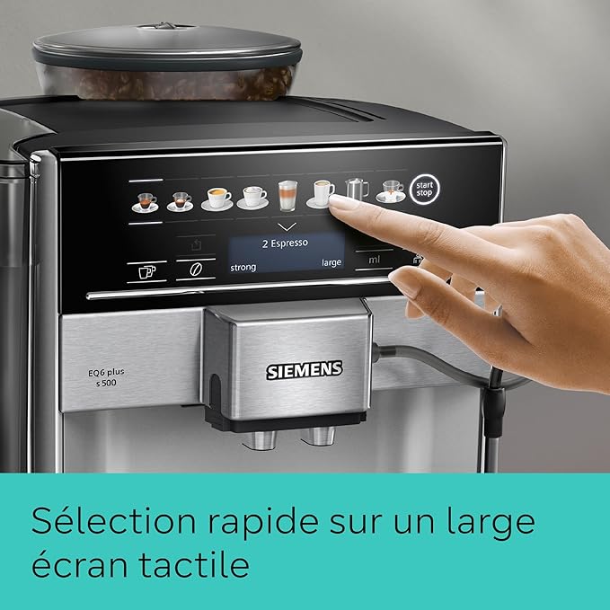 Machine à Café Siemens  EQ6 plus s500