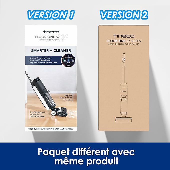Aspirateur Tineco Foor One S7 Pro Laveur Sec Et Humide