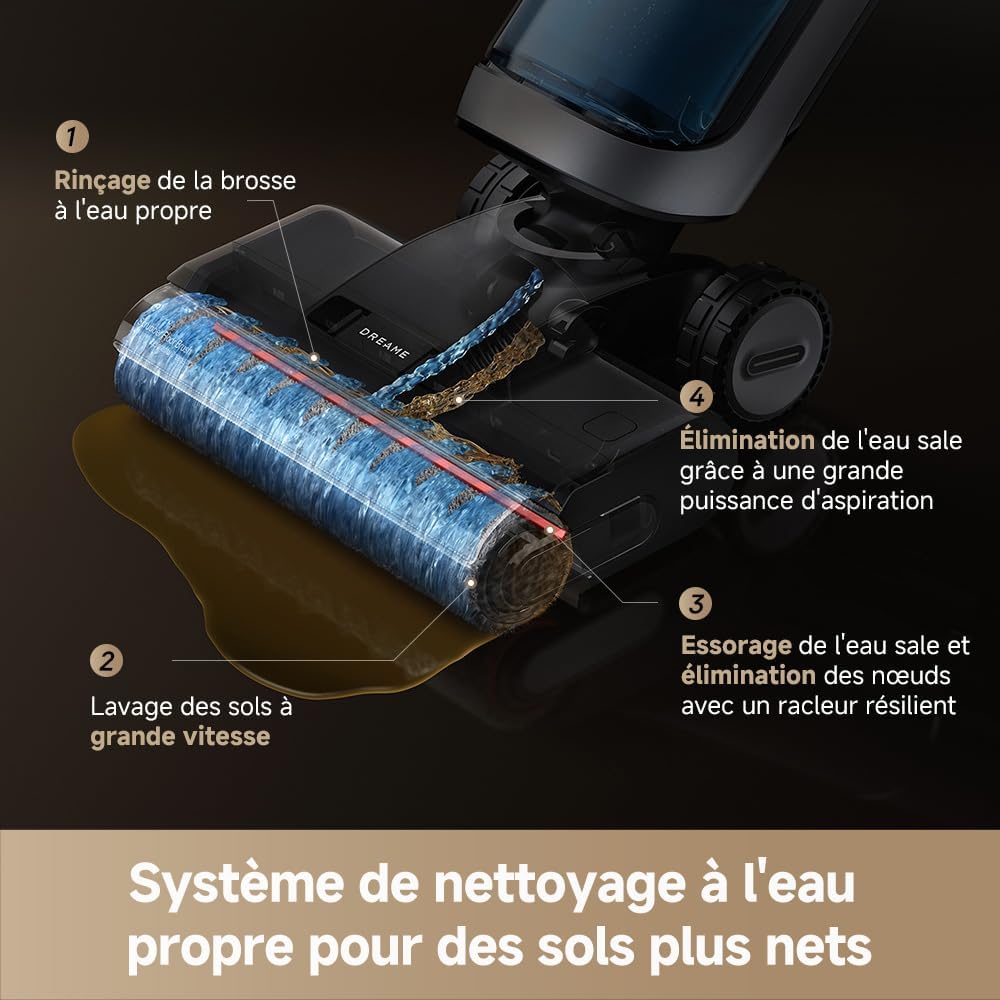 Dreame H14 Dual 5-en-1 Aspirateur Laveur ( 15 MILLION 7000 )