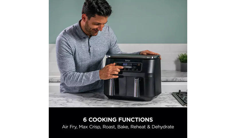 Ninja Airfryer 7,6L Foodi Dual Zone AF300EU