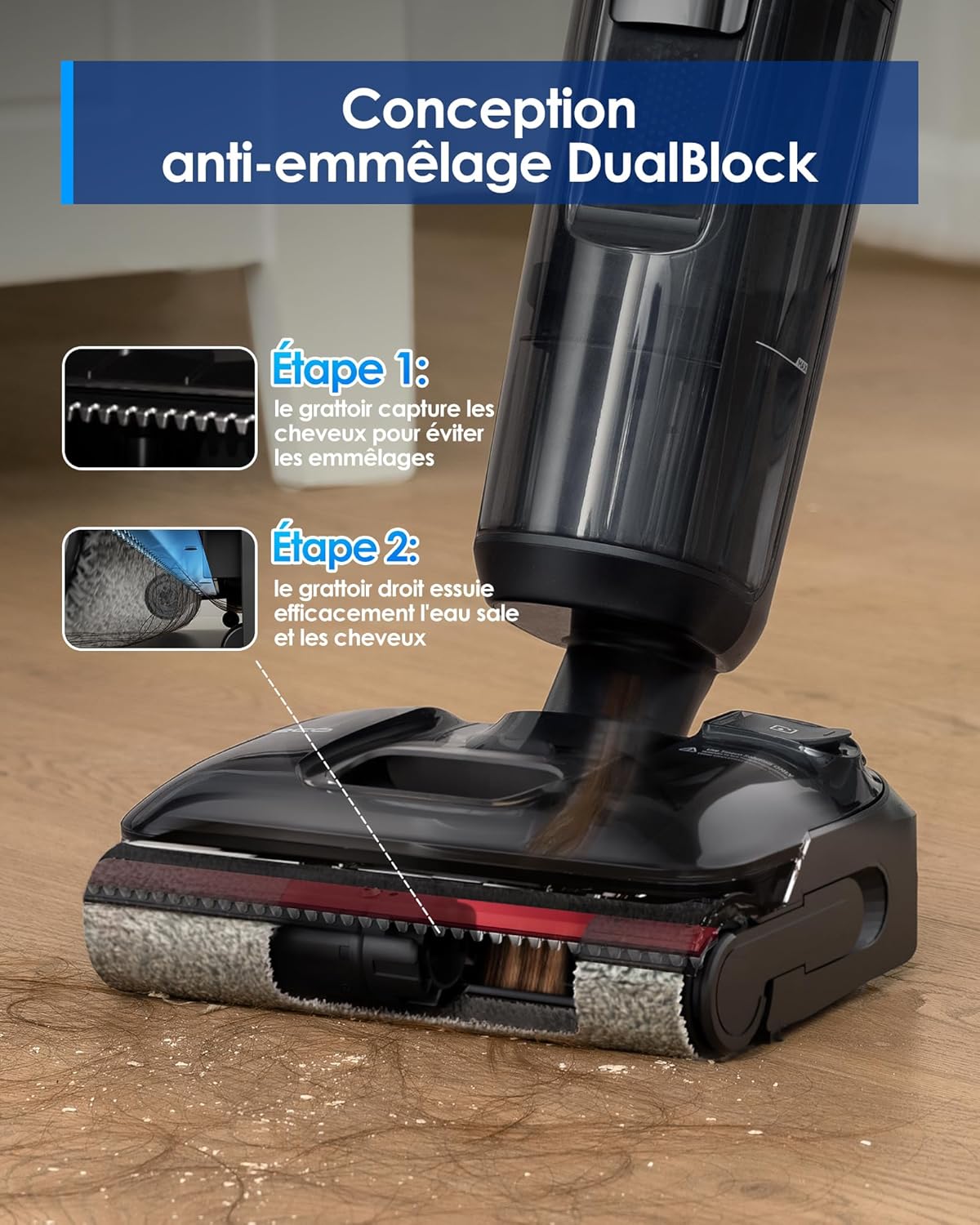 Aspirateur Laveur Tineco Floor One S7 Stretch Ultra