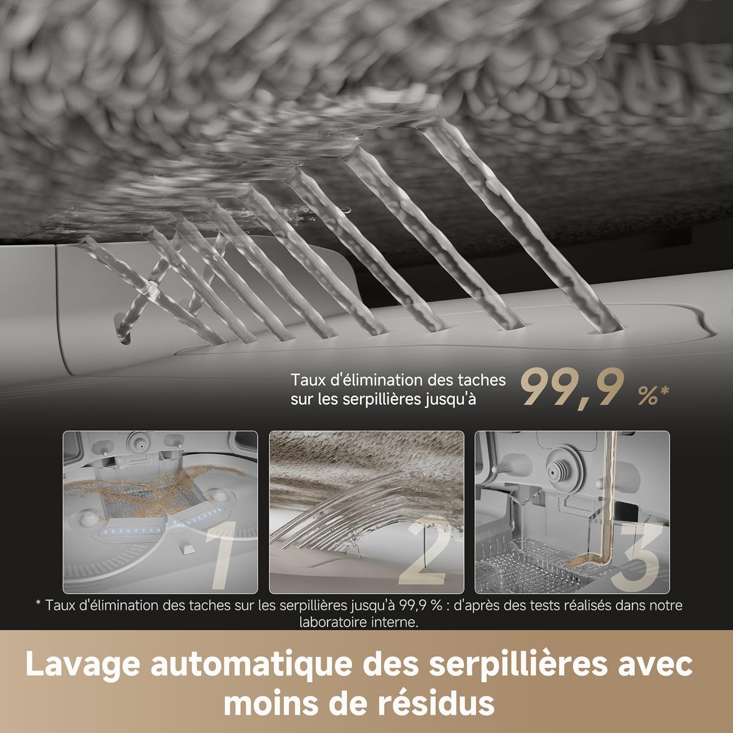 Robot Aspirateur DREAME X50 Ultra Complete avec Station