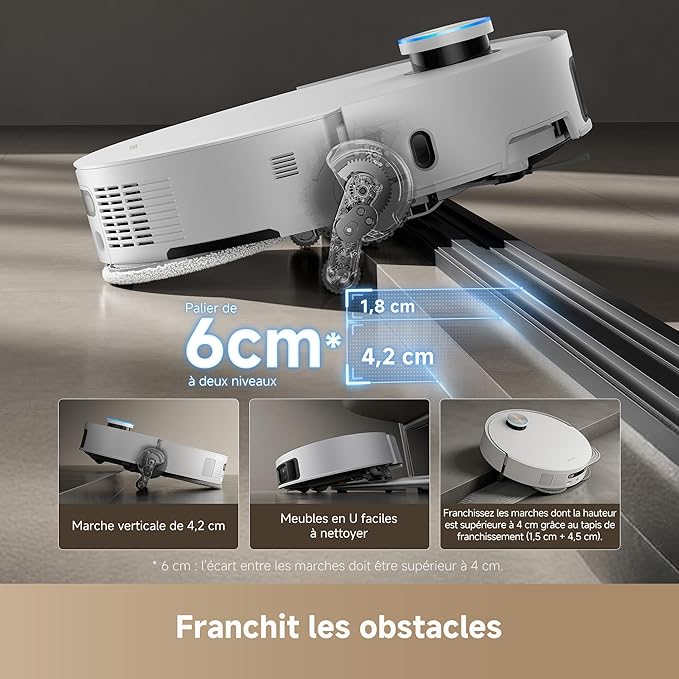 Robot Aspirateur DREAME X50 Ultra Complete avec Station