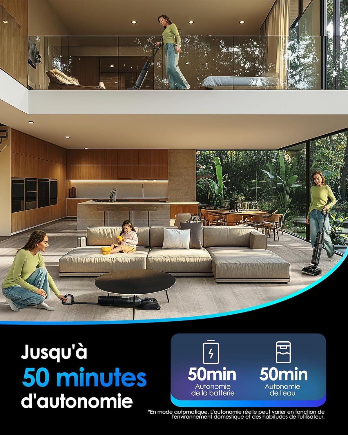 Aspirateur Laveur Tineco Floor One S7 Stretch Ultra