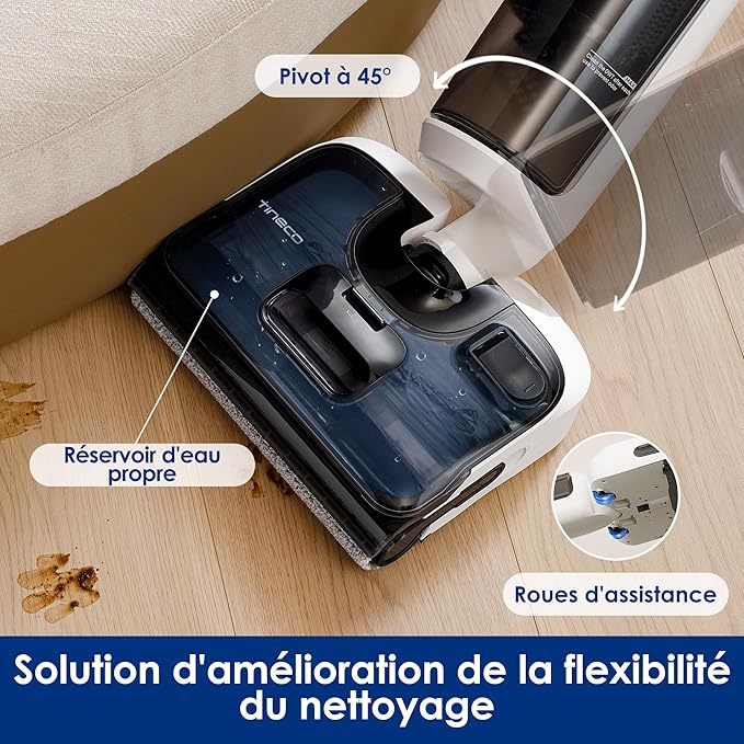 Aspirateur Laveur Tineco S6 Stretch Eau et Poussière