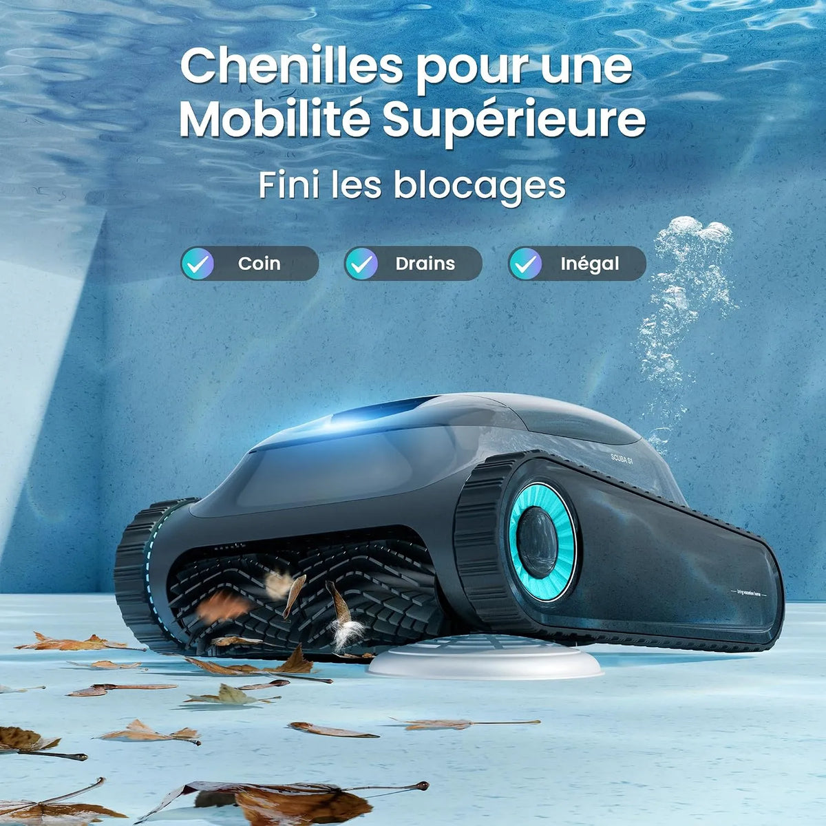 Robot piscine AIPER Scuba S1 (150 m²)