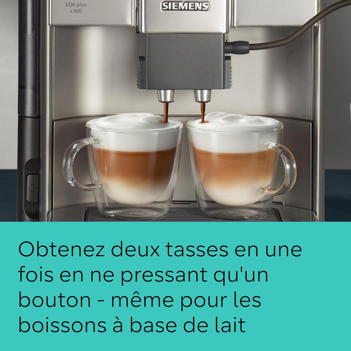 Machine à café Siemens EQ6 plus s500
