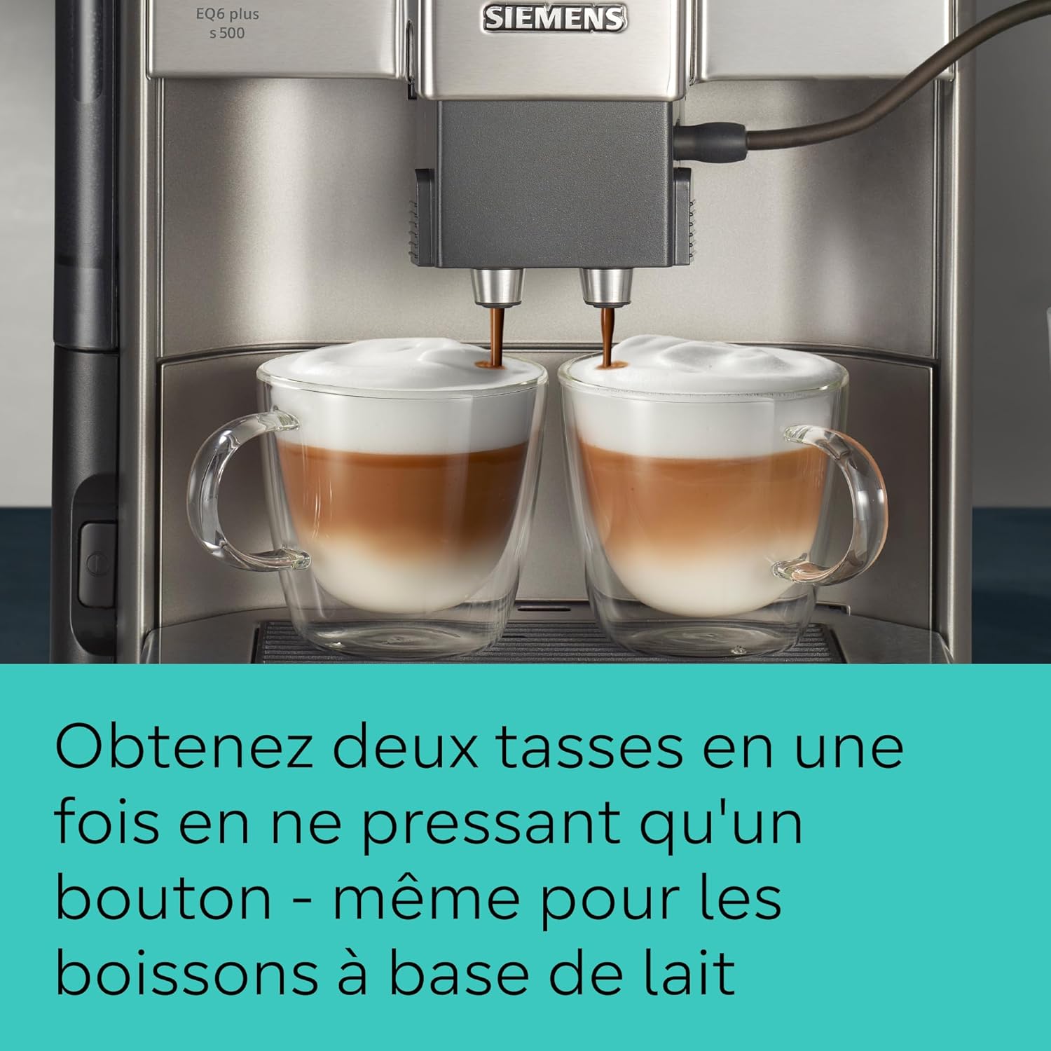 Machine à Café Siemens  EQ6 plus s500