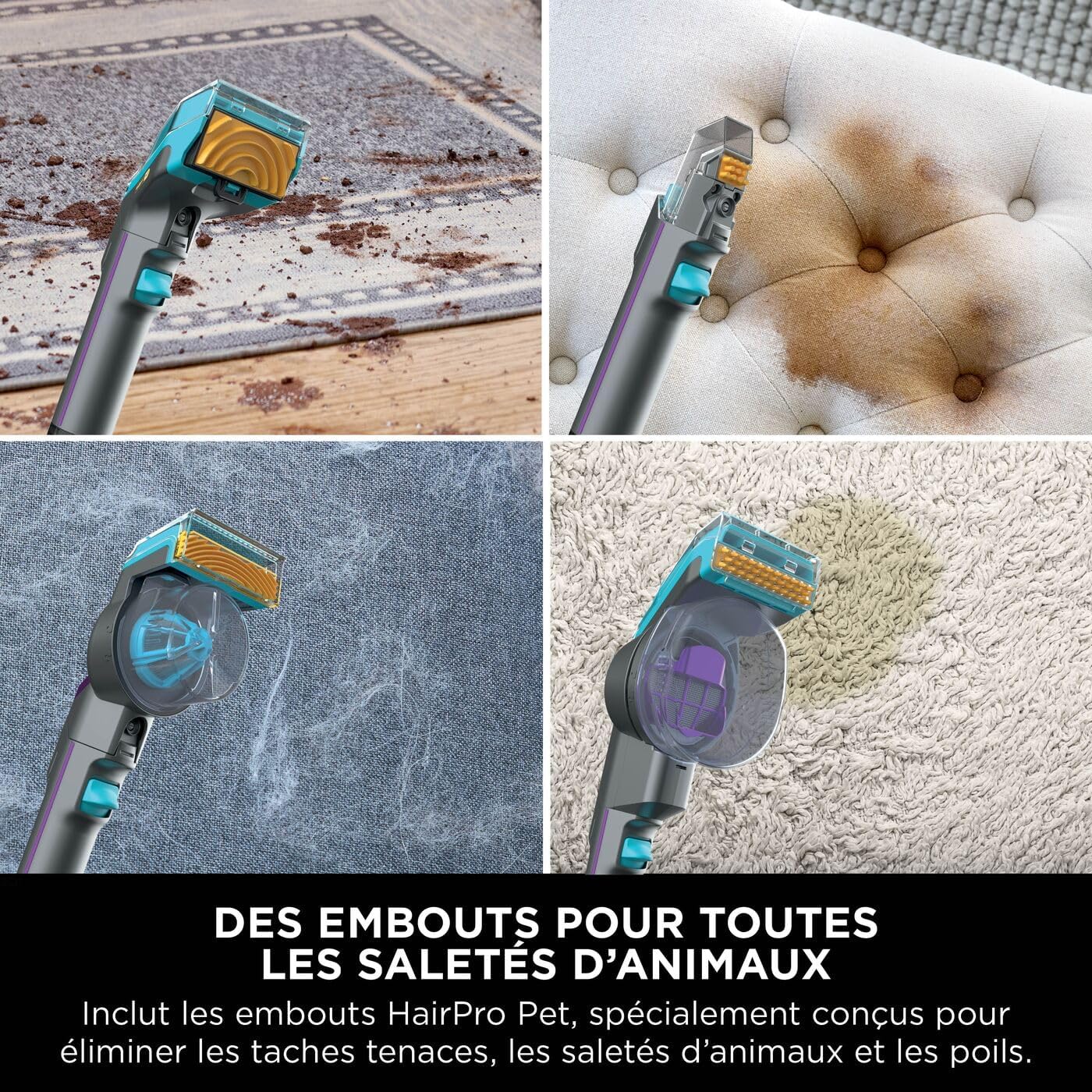 Détacheur Shark StainStriker HairPro Pet PX250EUT
