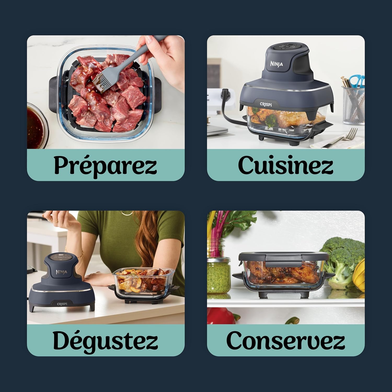 Ninja CRISPi 4-en-1  AirFryer Portable FN101EUGY