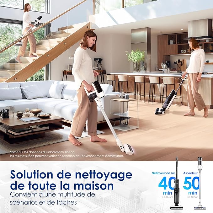 Aspirateur laveur Tineco s7 switch pet