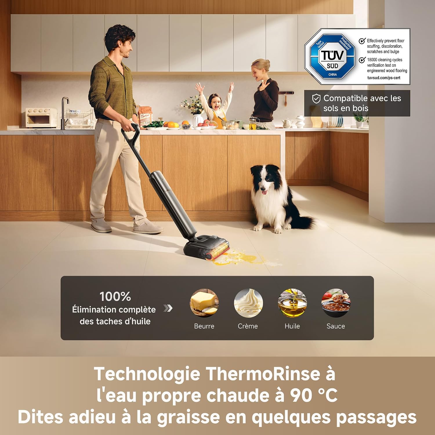 Aspirateur Laveur dreame T16 Pro Heat ( 19 Millions )