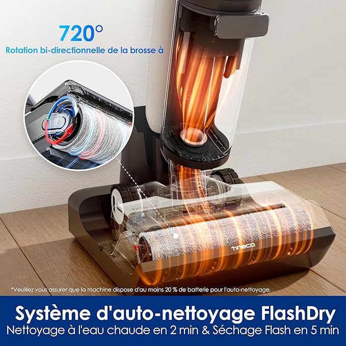 Aspirateur laveur Tineco s7 switch pet