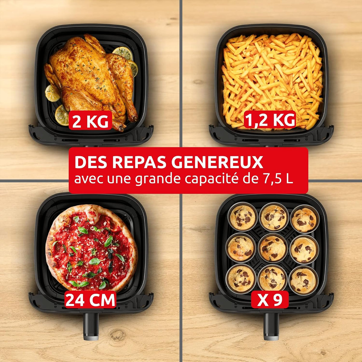 Air fryer Moulinex Soleil 7,5L