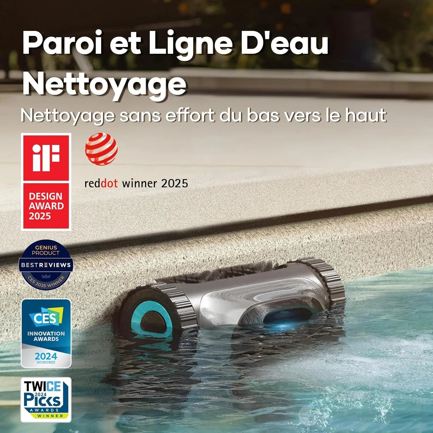 AIPER Scuba S1 Robot Piscine Nettoyage jusqu'à 150 m² ( 19 Million 5000 DA)
