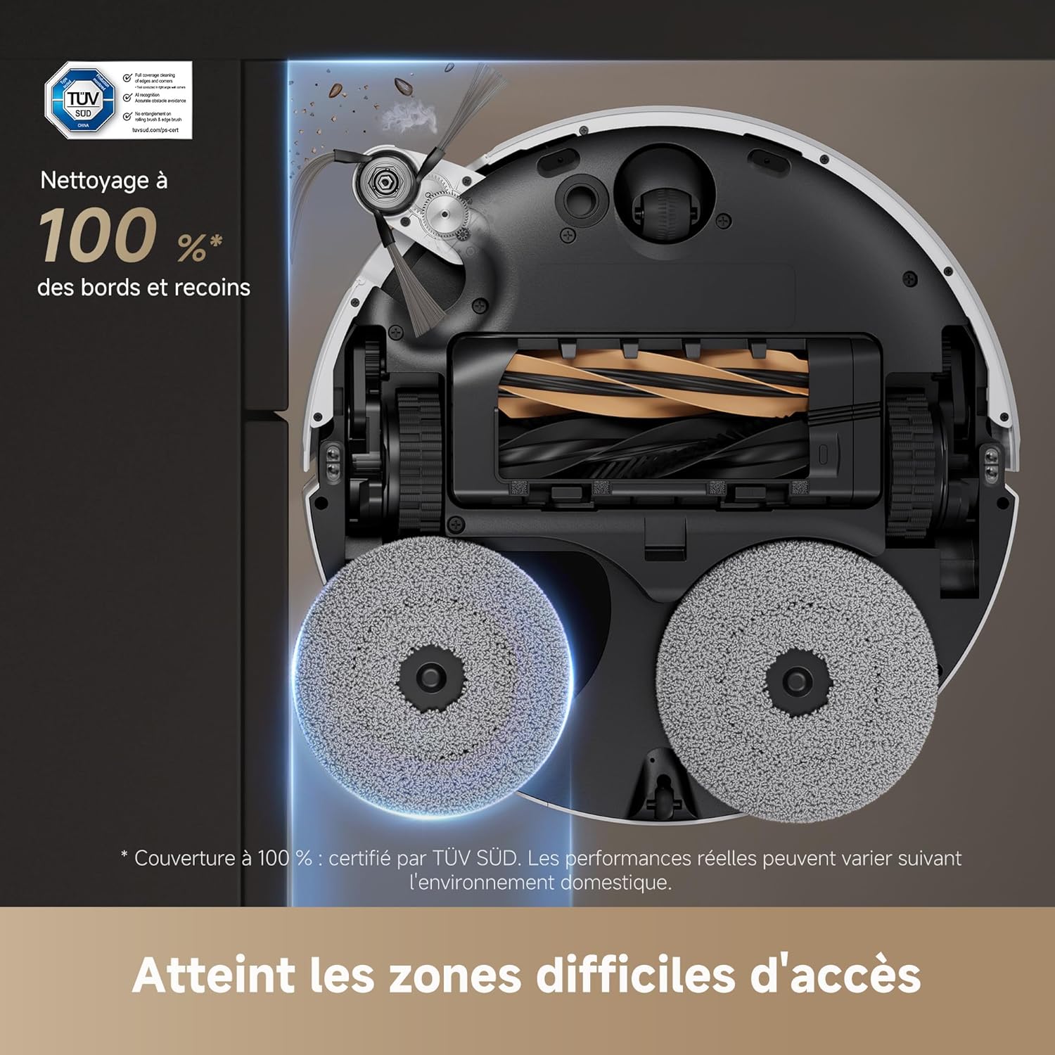 Robot Aspirateur DREAME X50 Ultra Complete avec Station
