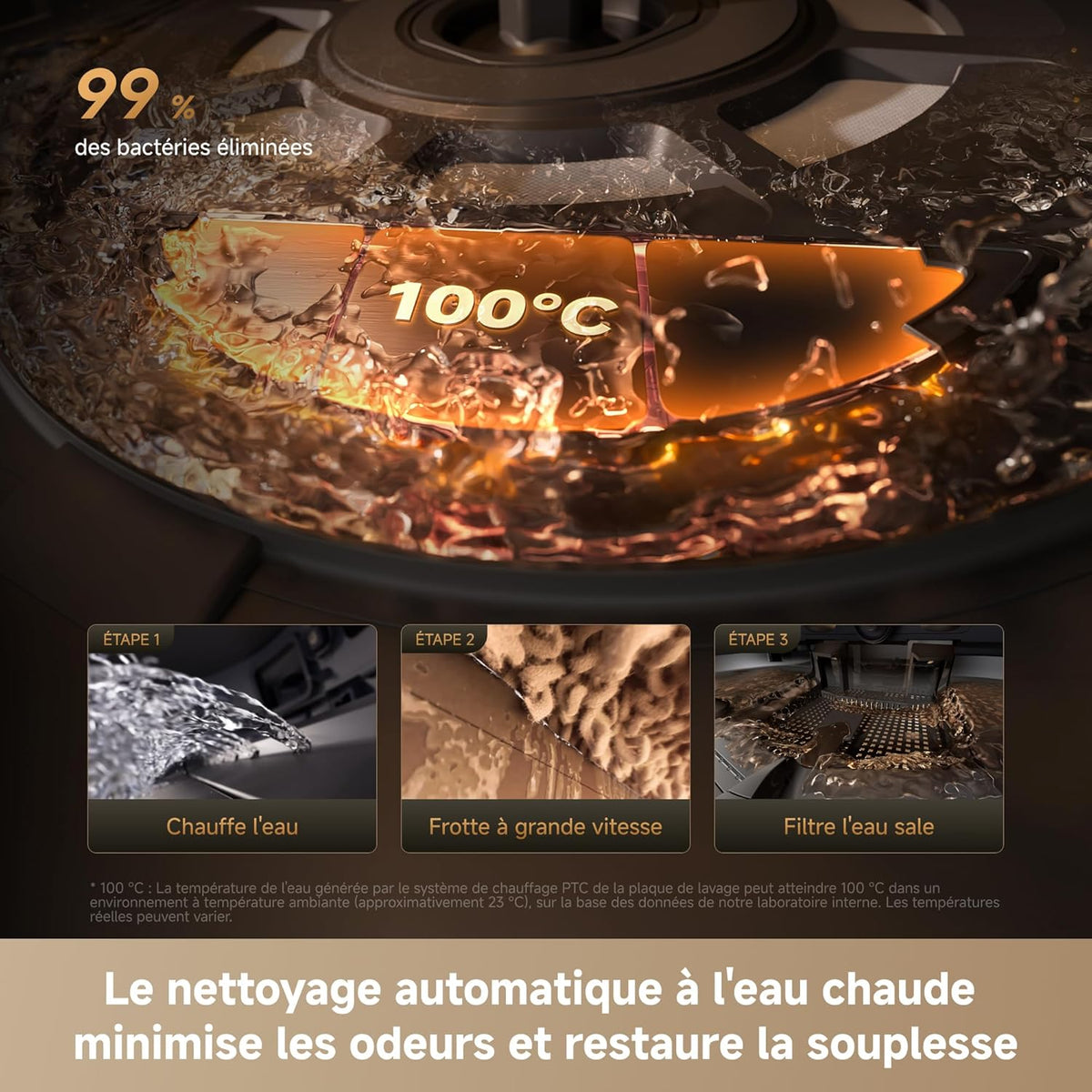 Robot Aspirateur Laveur Dreame X60 Pro Ultra Complete