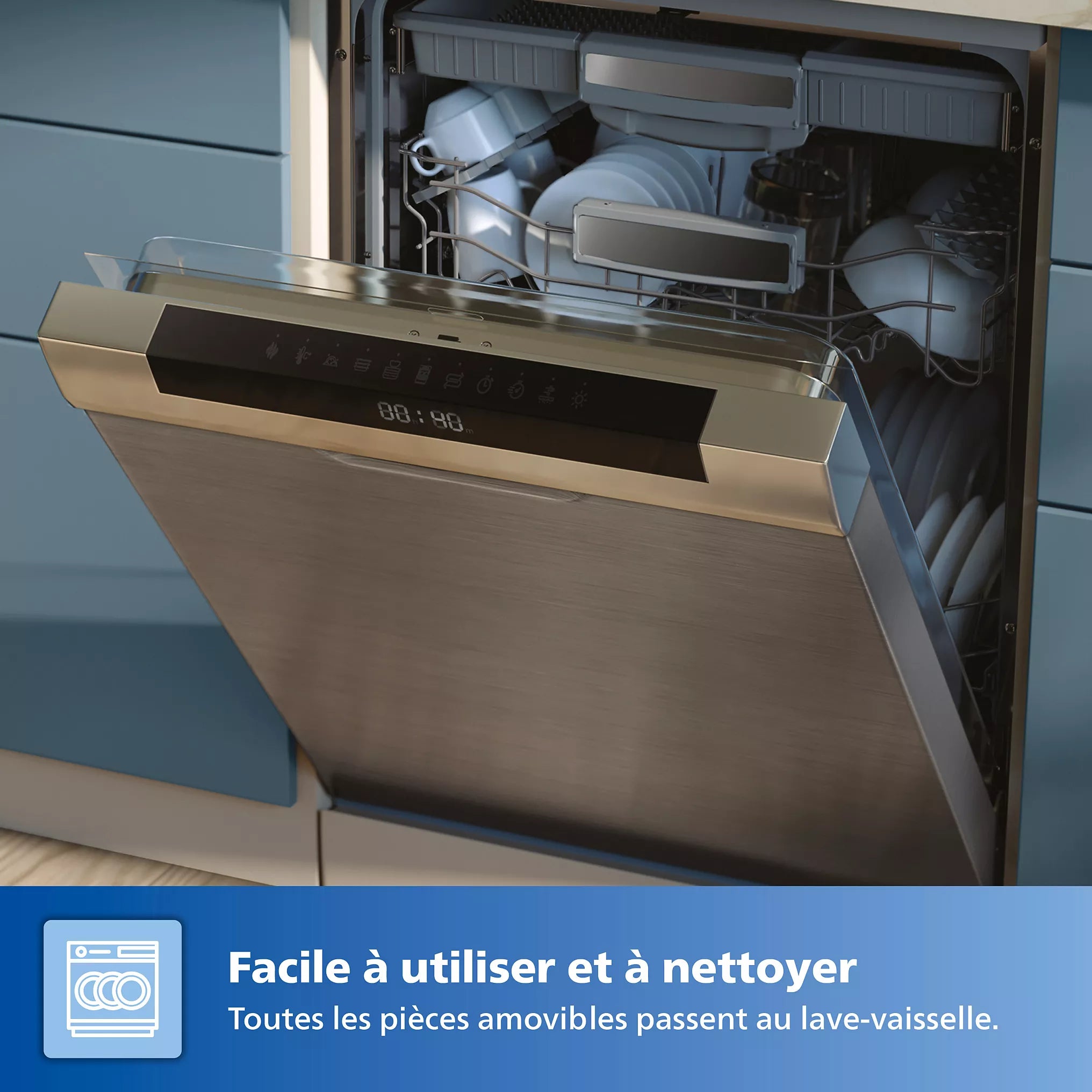 Airfryer PHILIPS Série 5000 7.2L HD9285/93  Noir