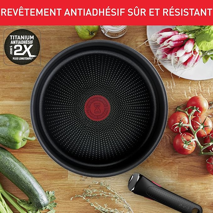 Tefal Ingenio Batterie de cuisine 20 pièces L897SK04