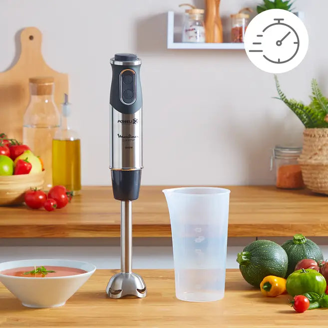 QuickChef DD65S810 Mixeur plongeant - 1.000W - 4 accessoires