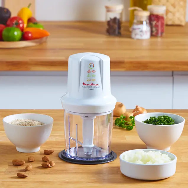 Mini Hachoir Moulinex 3 EN 1 DJ305110 - 350W - 250ML