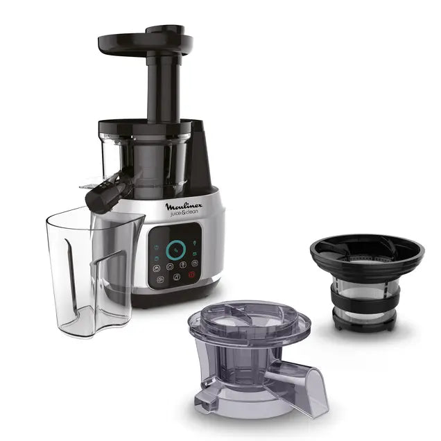 Moulinex extracteur de jus Fruits et Légumes 150W ZU420E10 Noir/ Gris