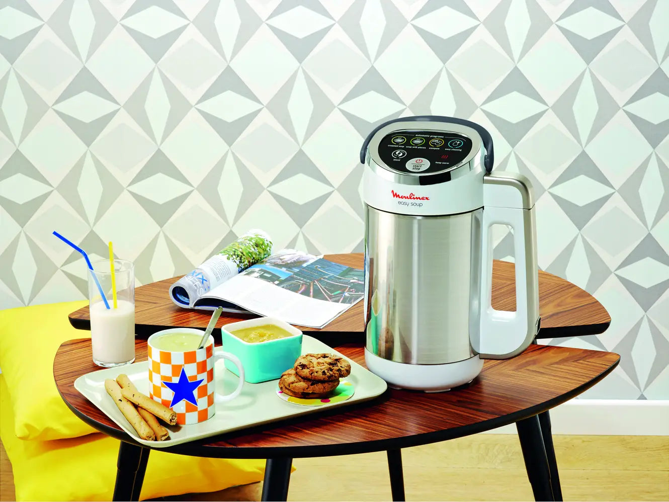 Moulinex Blender Chauffant Easy-Soup LM841110