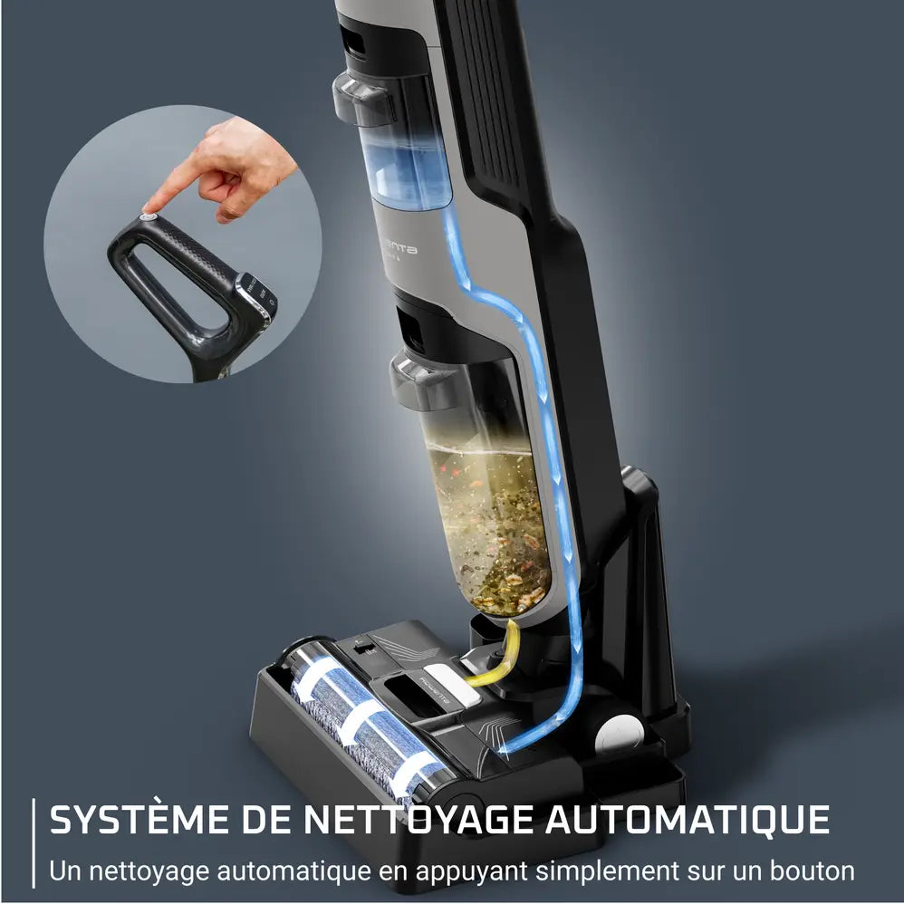 Aspirateur Rowenta X-Clean 4 Balai Laveur sans Fil