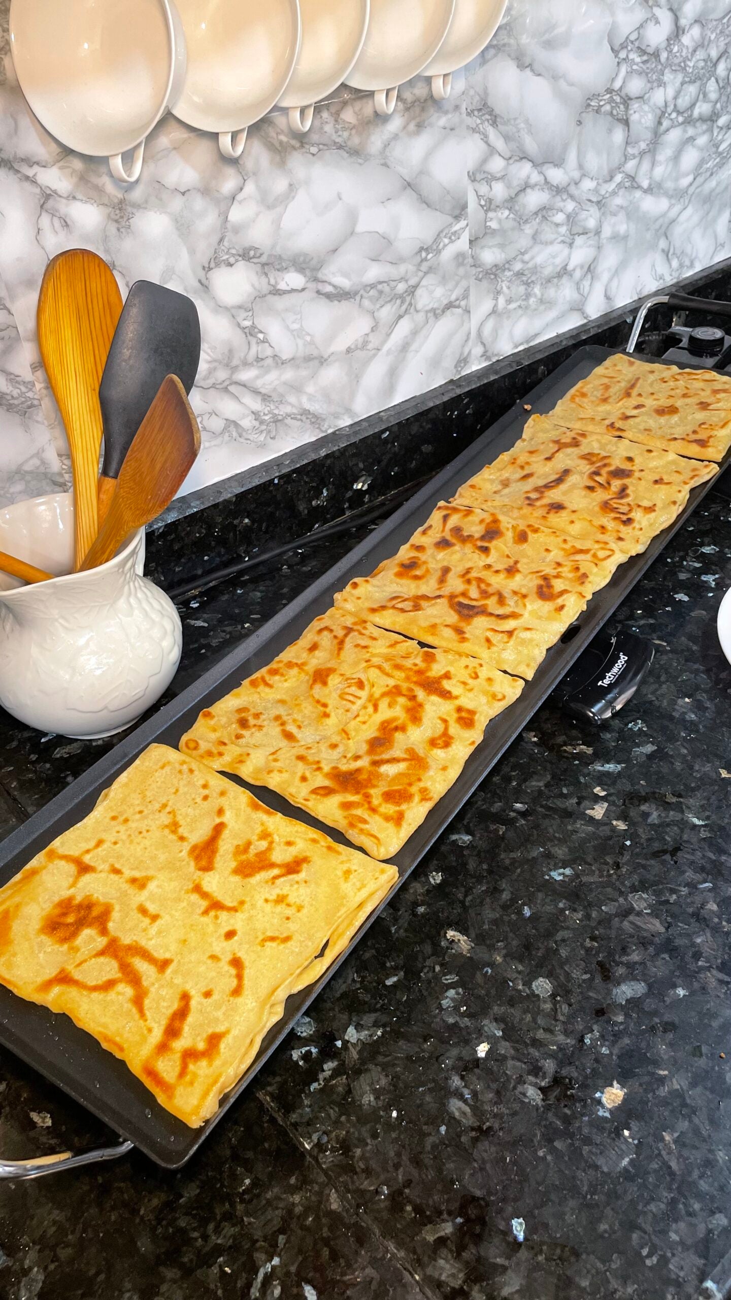 Plancha Techwood Teppan Yaki Grill Jumbo 1800w