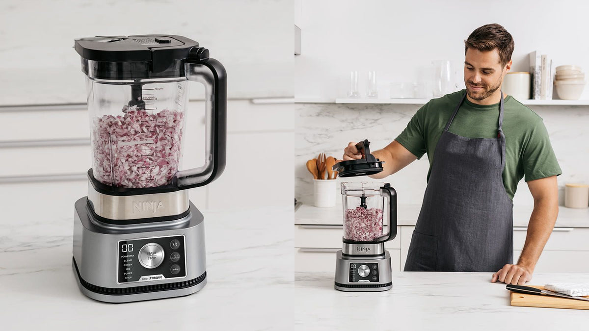 Blender 3 en 1 Ninja Foodi Power Nutri avec technologies Smart Torque & Auto-iQ 1200W - CB350EU