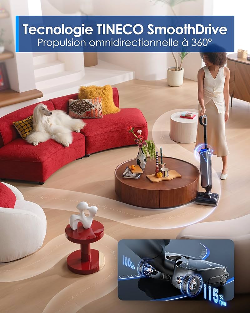 Tineco  S9 Artist Aspirateur Laveur