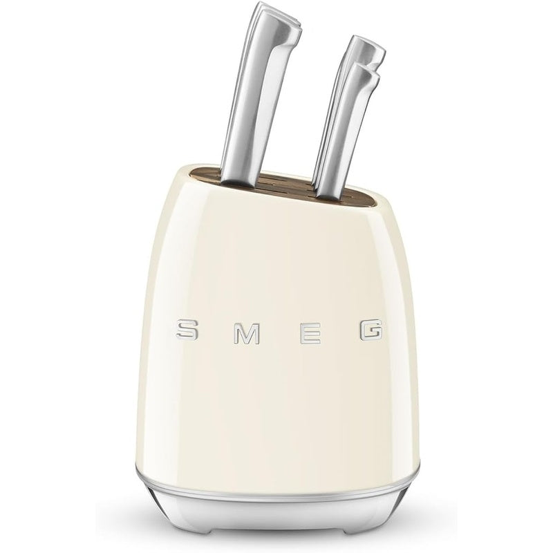 Bloc de Couteaux Smeg 6 Couteaux en Acier Inoxydable